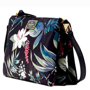 Kate Spade Black Floral Crossbody Bag